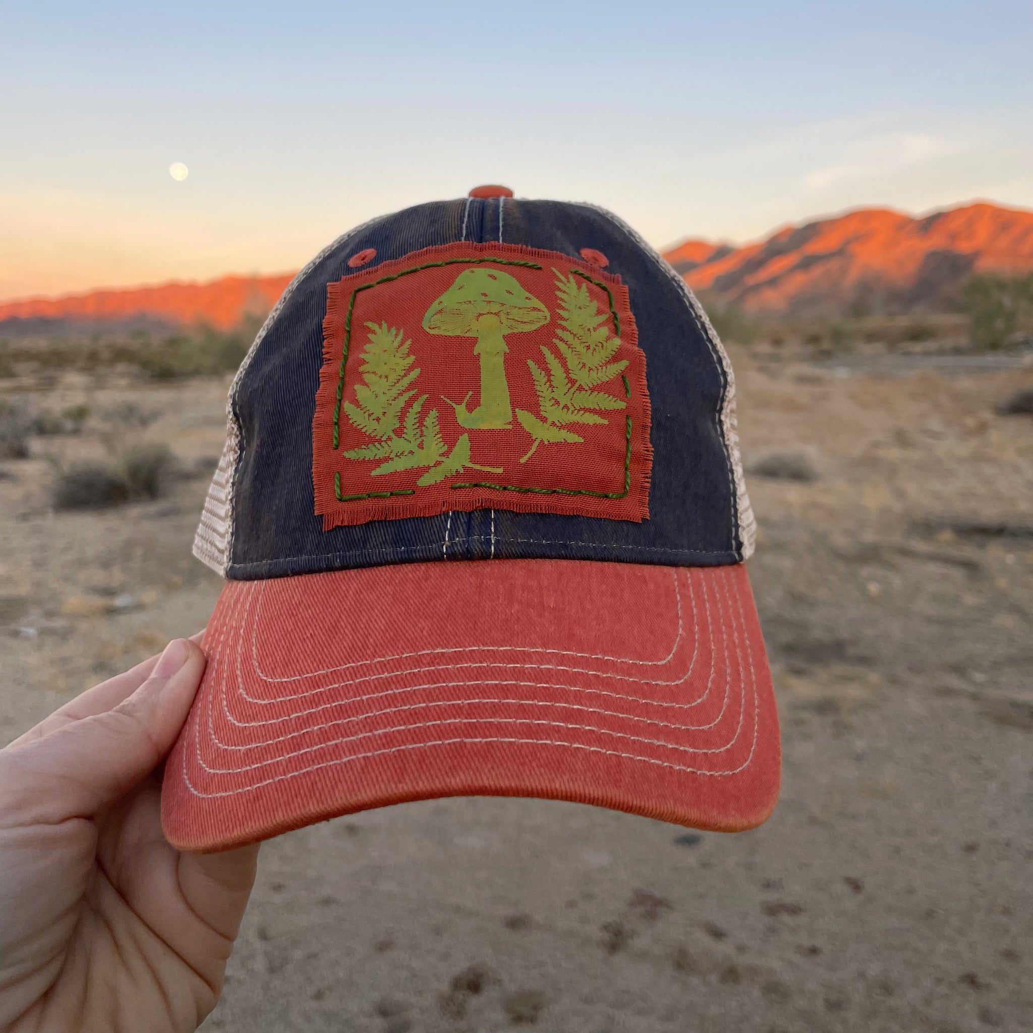 Mushroom 🍄 Fern 🌿 Hat -  Joshua Tree, California