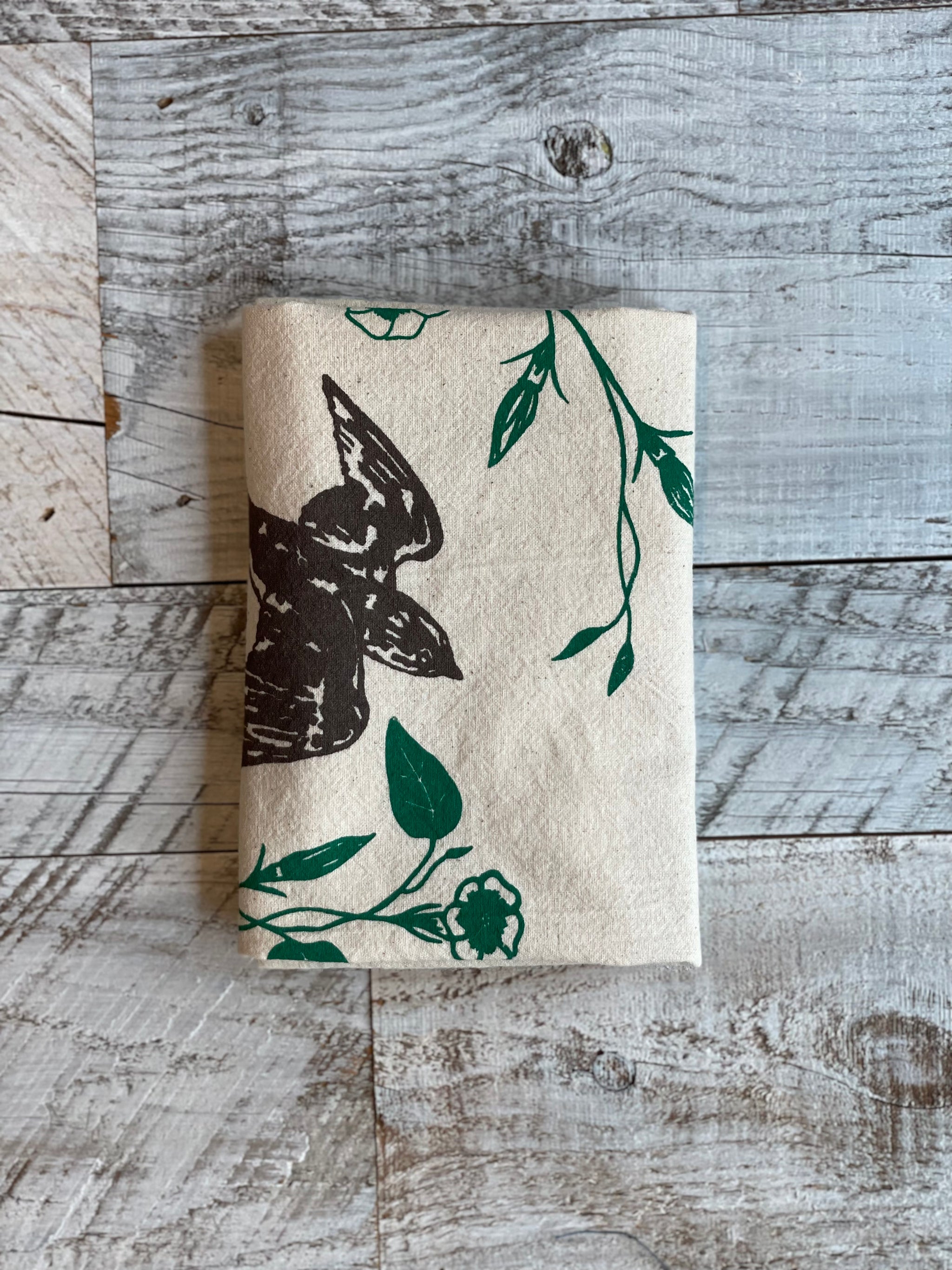Barn Swallow Morning Glory - Tea Towel
