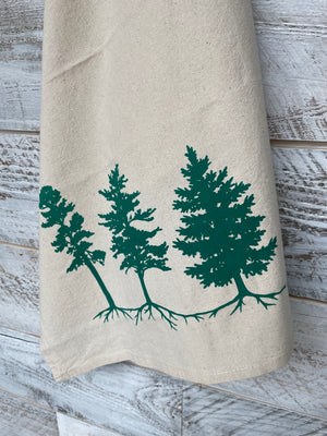 Three Trees - Tea Towel
