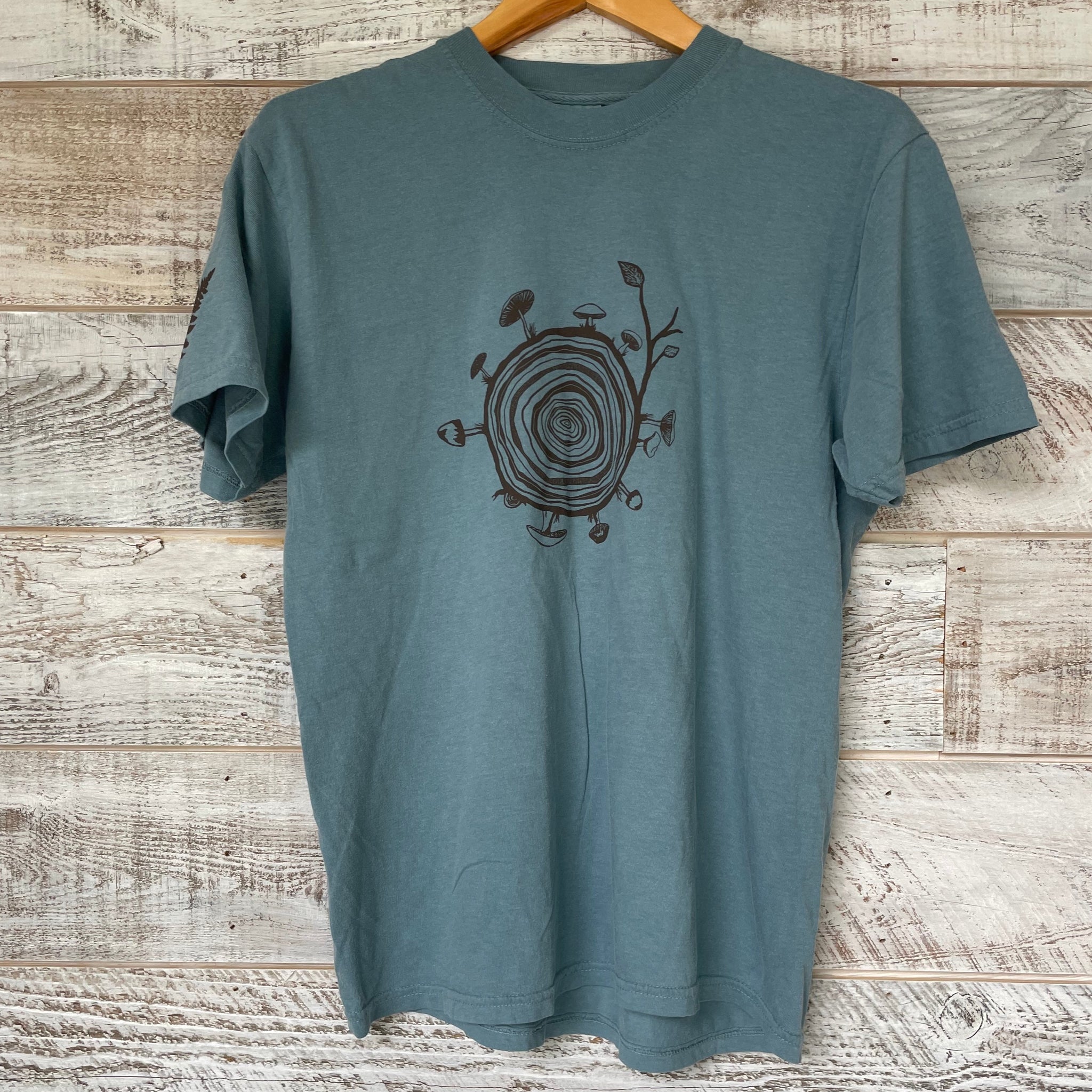Forest Mushrooms π - Short Sleeve Shirt
