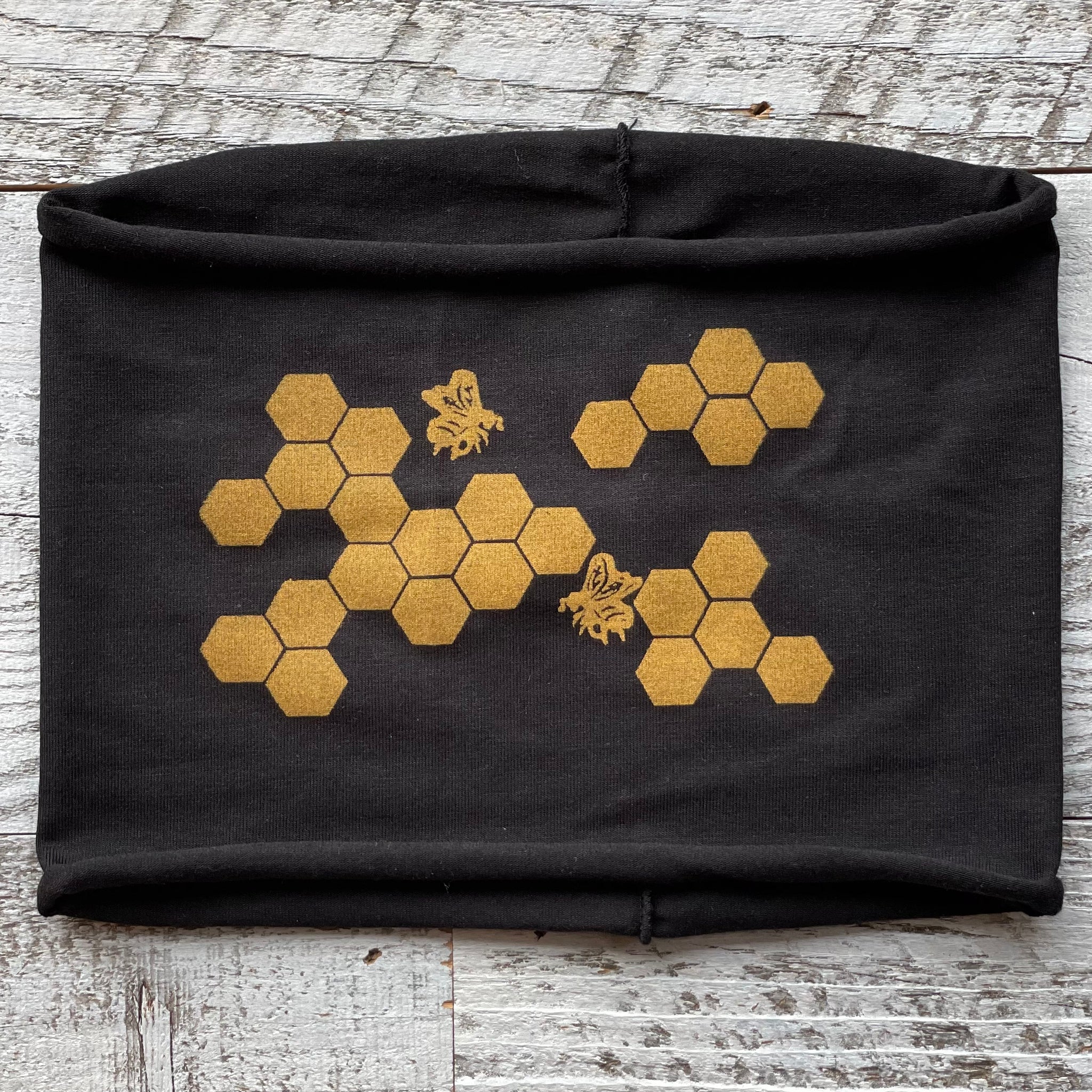Honeycomb Bee Headband - Black - CLOSEOUT DESIGN