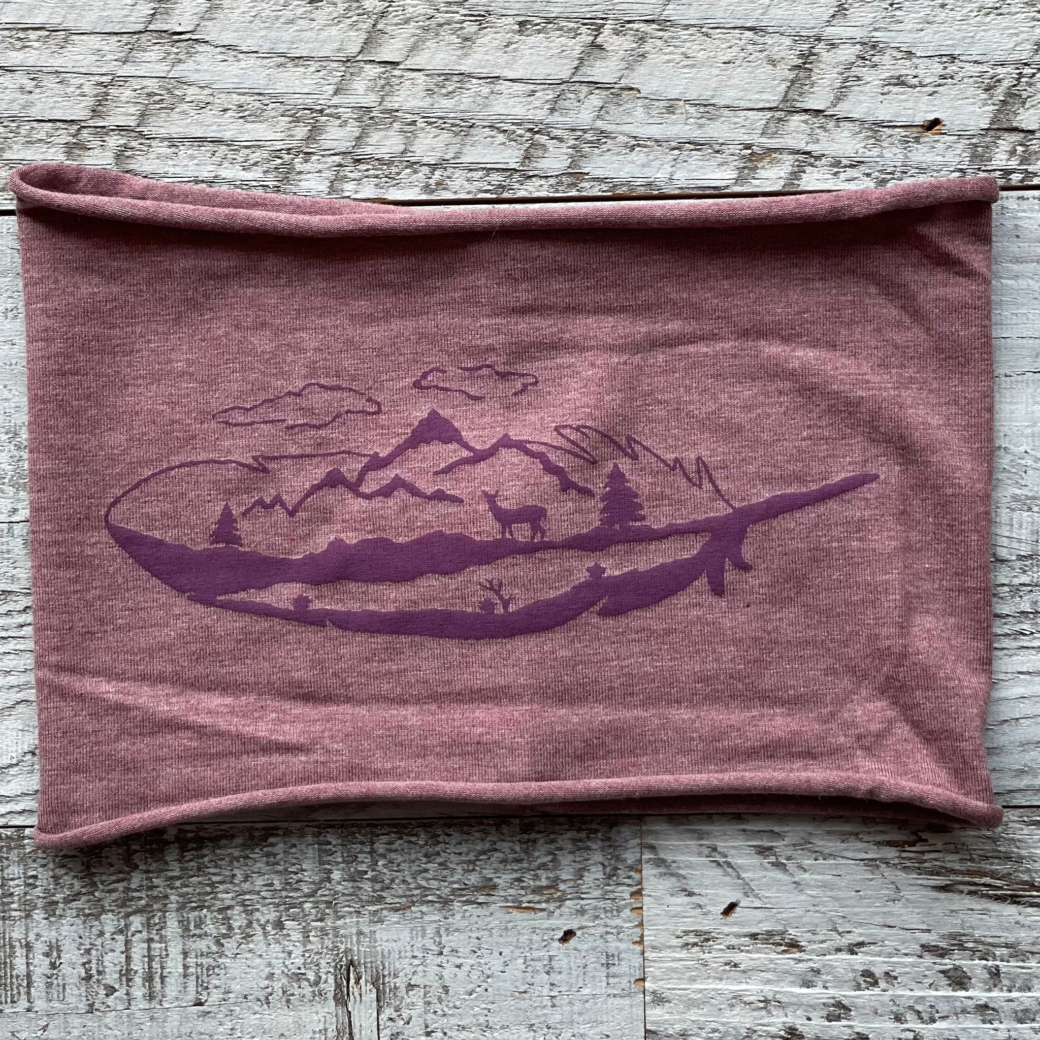 Feather Mountain Headband - Light Purple - CLOSEOUT DESIGN