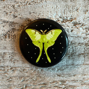 Luna Moth Button