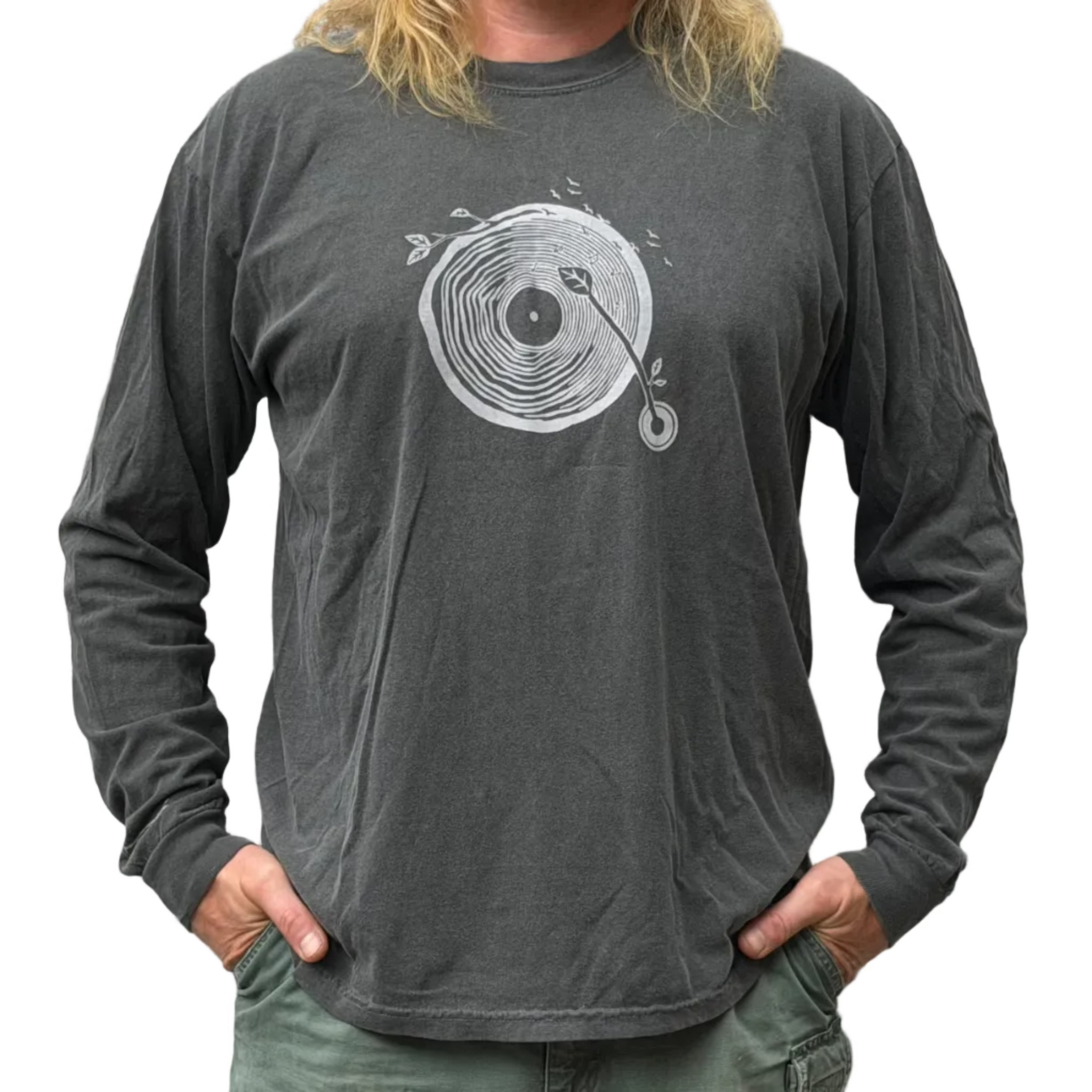 Record Stump 🎵 - Long Sleeve Shirt