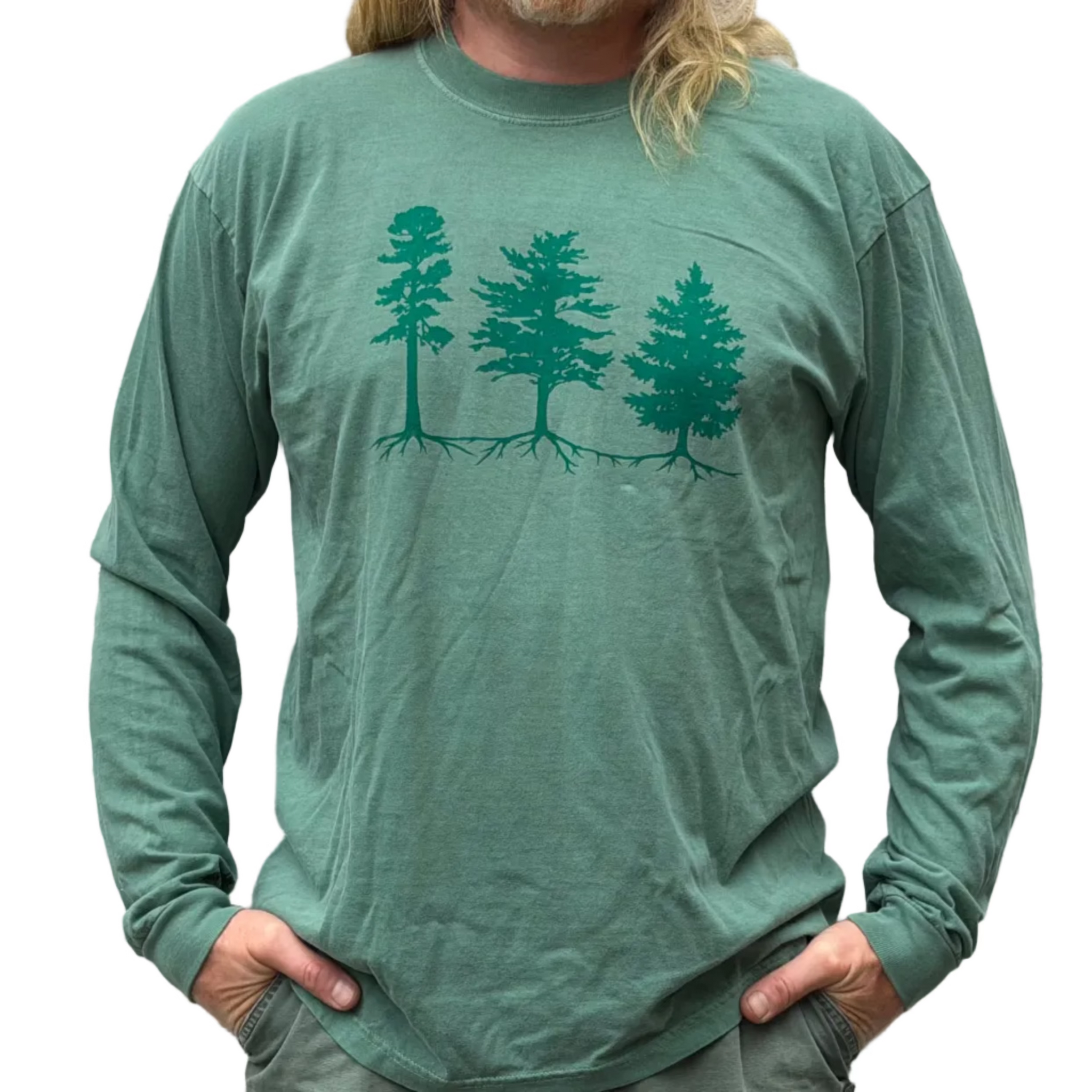 Three Trees 🌲 - Long Sleeve Shirt