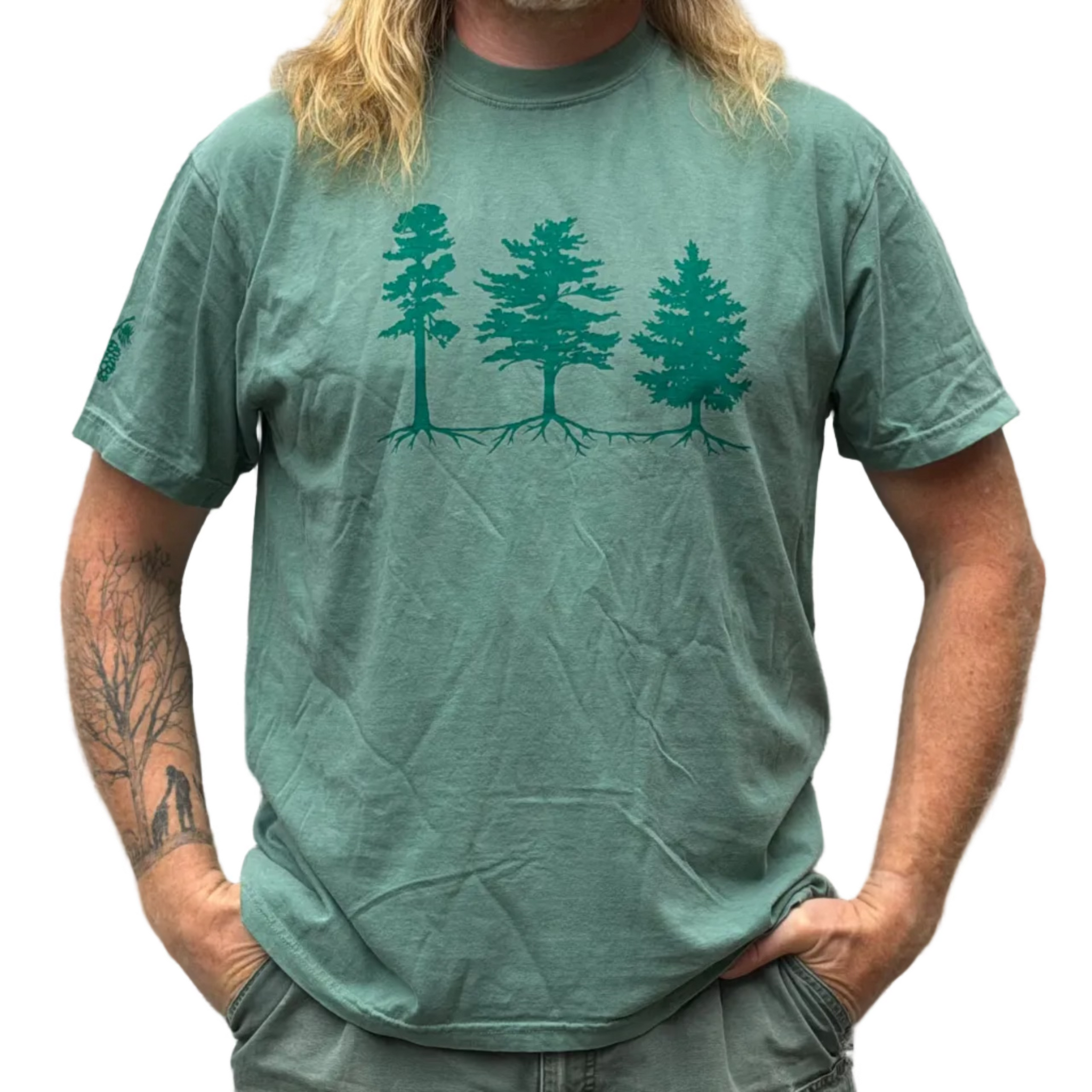 Three Trees 🌲 - Short Sleeve Shirt