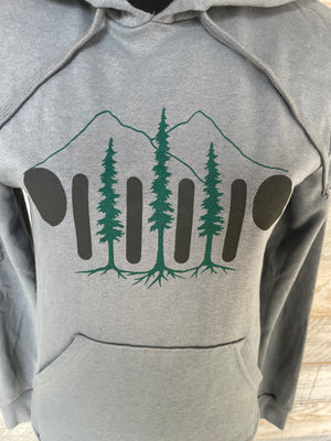 Mountain Tree Forest Grill 🌲 🏔 🌲 Hoody