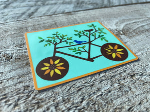 Tree Bike Sticker