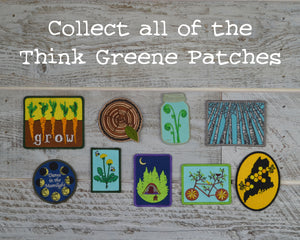 Nature Patch, Outdoor Patch, Hiking Patch, Embroidered Patch, Wilderness Patch, Iron On Patch, Sew On Patch, Explore Patch, Tree Patch,