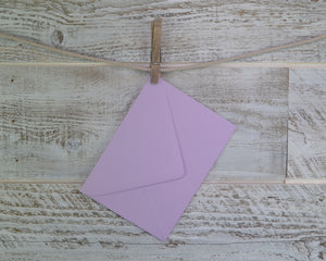 Dandelion Flower, Light Purple, Blank Card, Recycled Paper, Compostable Plastic, Eco Friendly, Make a Wish, Graduation Card